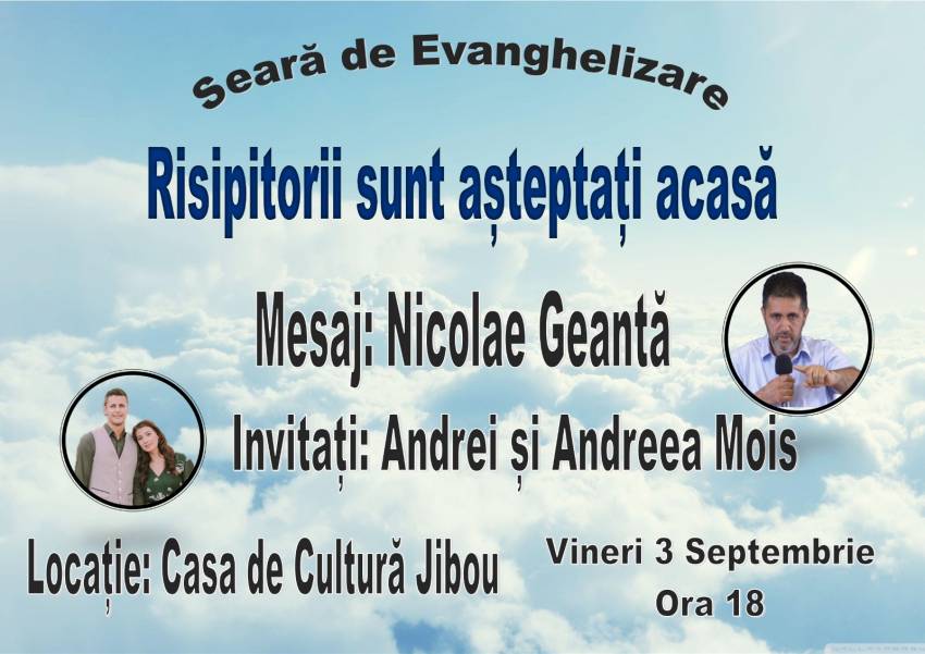 Nicolae Geantă și Andrei & Andreea Mois la Casa de Cultură Jibou