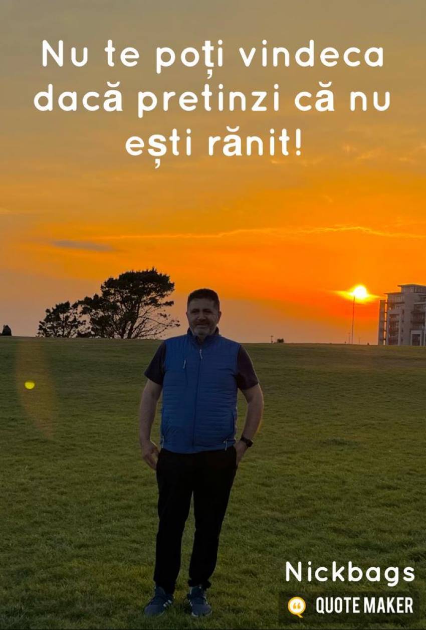 Nicolae Geantă ◉ Nu te poți vindeca dacă pretinzi că nu ești rănit