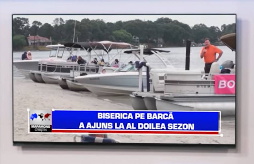 Alfa Omega TV: Biserica pe barcă a ajuns la al doilea sezon
