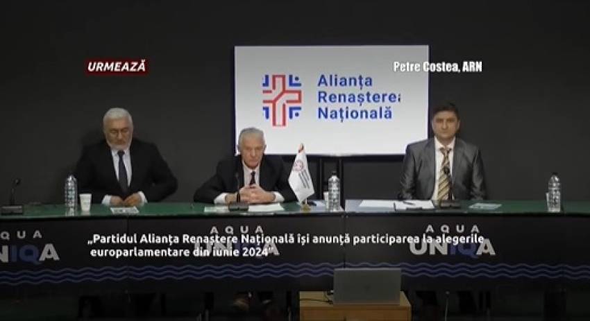 Alianța Renașterea Națională își anunță participarea la europarlamentarele din iunie 2024