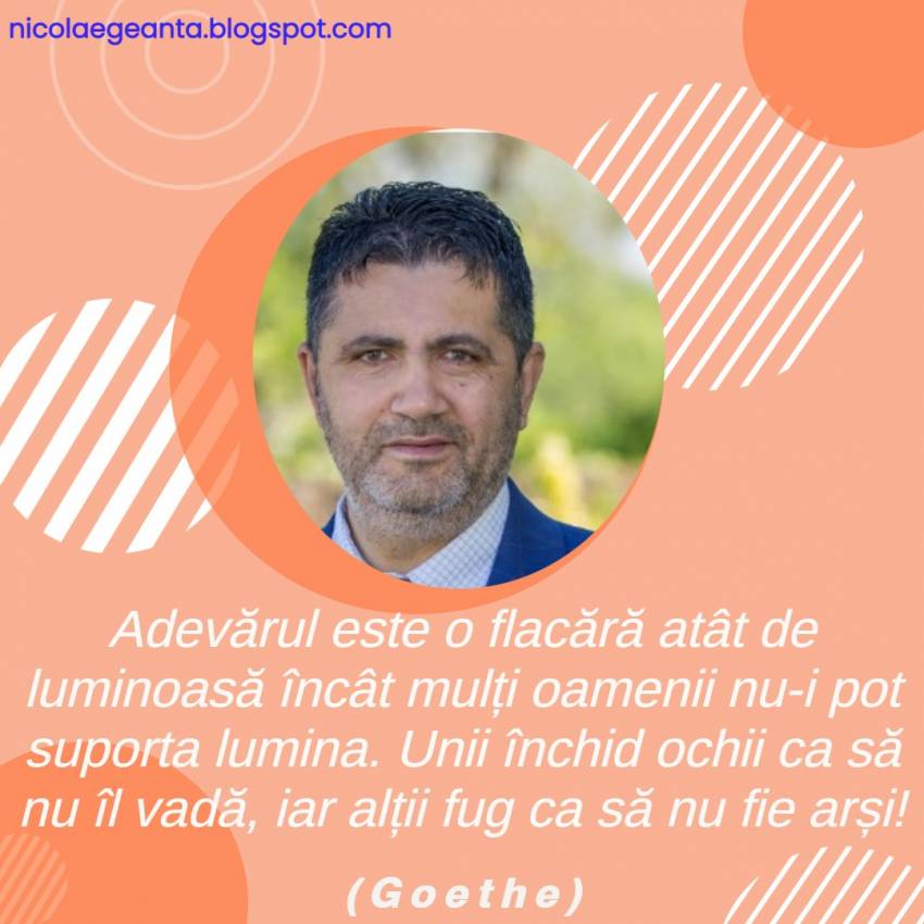Nicolae Geantă ◉ Spune Adevărul. Chiar dacă trebuie să fugi! 