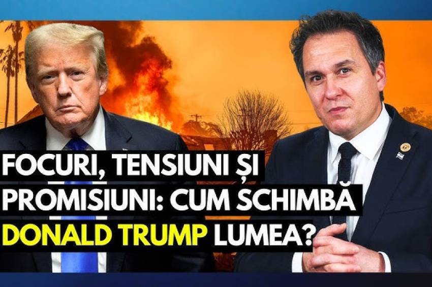 Partea II Focuri, tensiuni și promisiuni: Cum schimbă Donald Trump lumea? | cu Florin Antonie