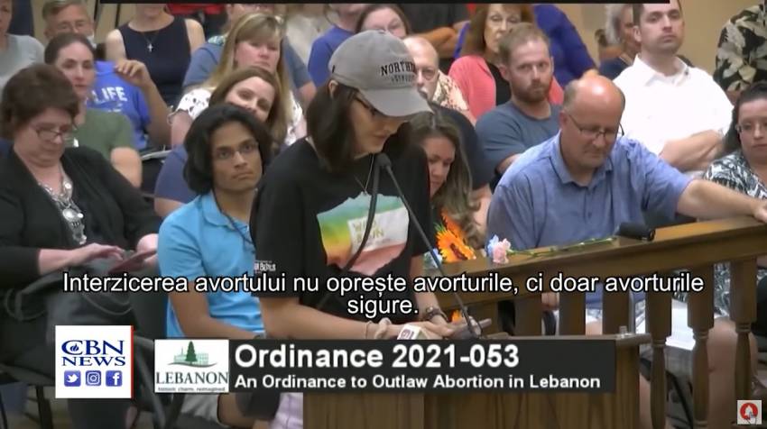 Lebanon se declară oraș-sanctuar pentru cei nenăscuți. Aici nu există nicio clinică de avort