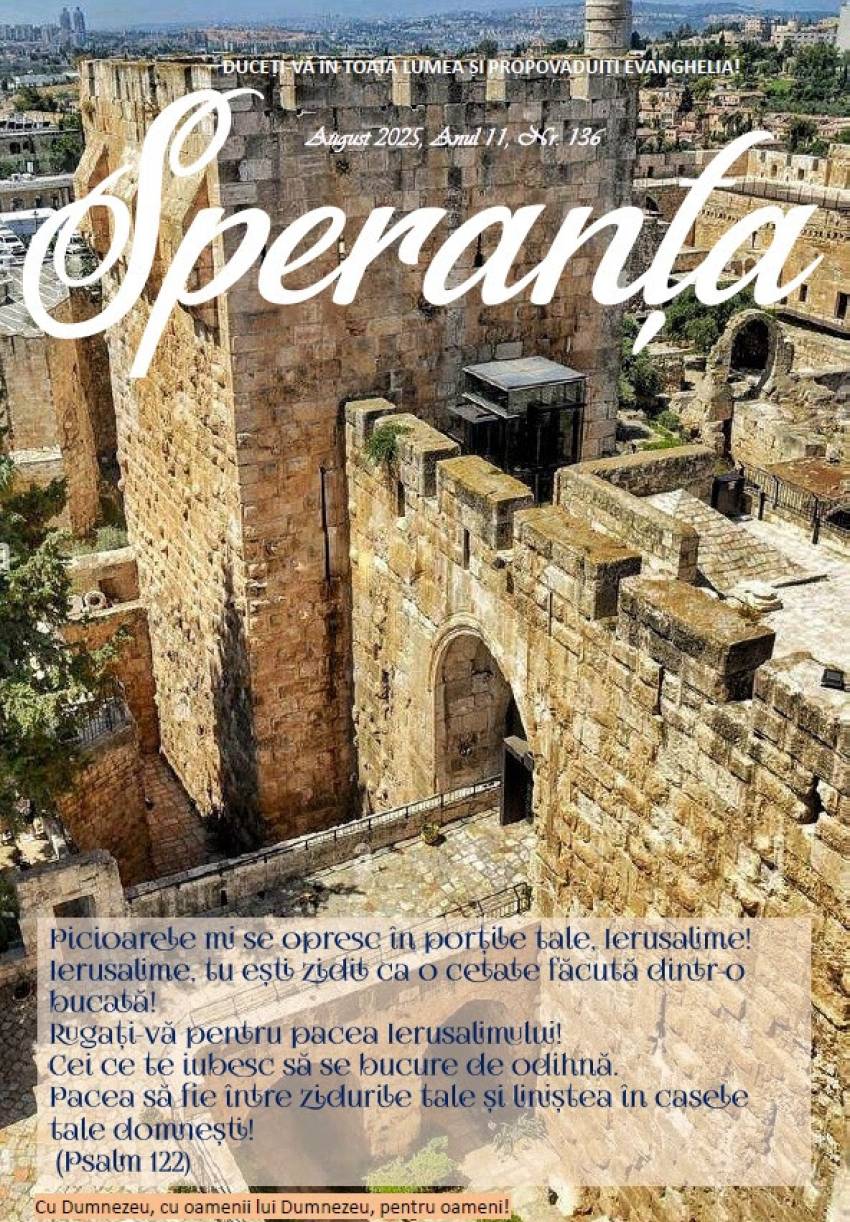 Revista Creștină Speranța din Australia ◉ August 2025