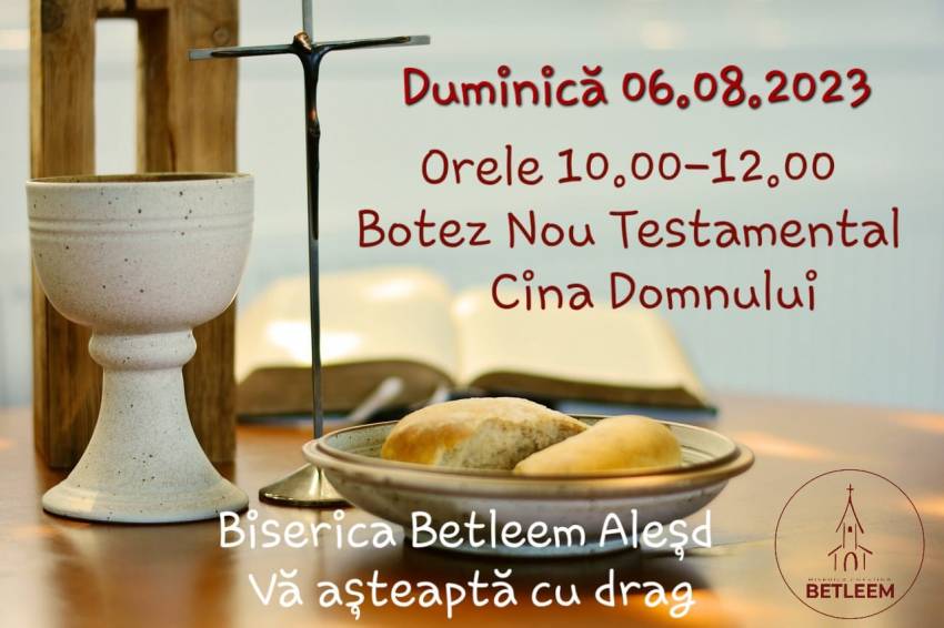 Botez la Biserica Betleem Aleșd