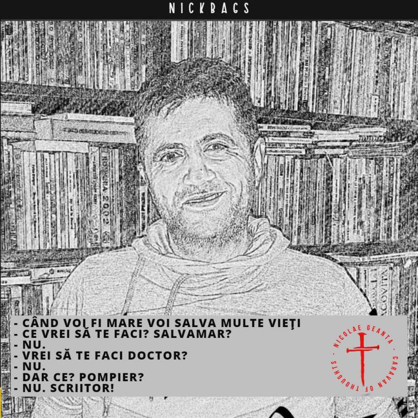 Nicolae Geantă ◉ Scriitorii ca salvamarii