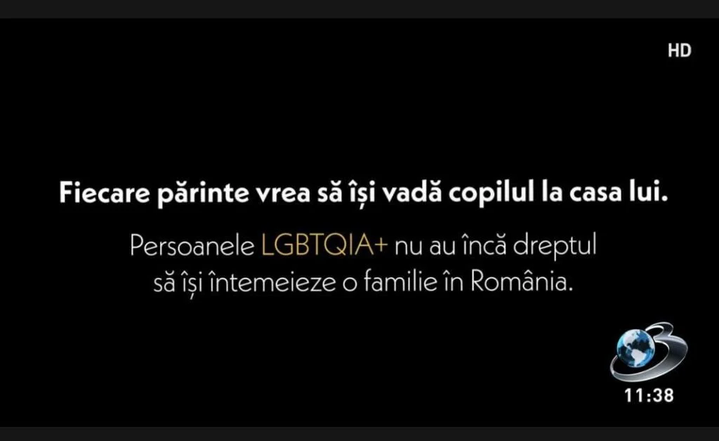 Prima campanie media pro căsătorie între persoane de acelaşi sex din România