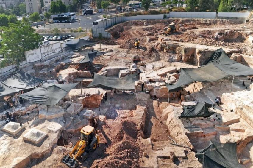 Carieră masivă de piatră din secolul 1 descoperită în parcul industrial de înaltă tehnologie din Ierusalim