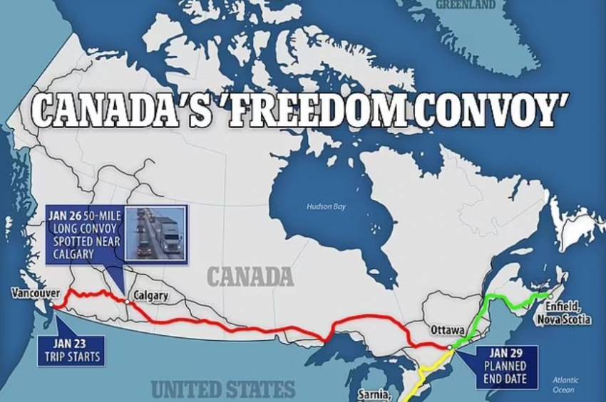 Nicolae Geantă ◉ „Canada's Freedom Convoy” între minciună și adevăr