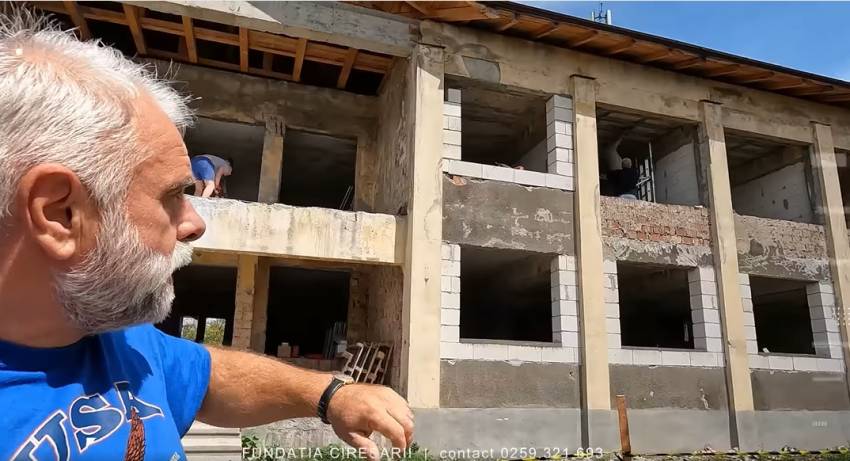 Au început lucrările la cel mai nou proiect al Fundaţiei Cireşarii: Un azil de bătrâni