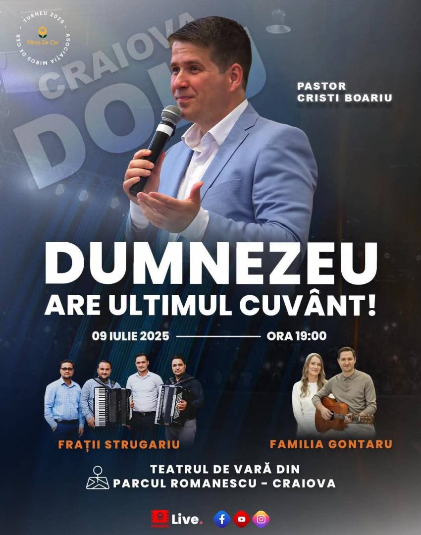 Cristi Boariu la Teatrul de Vară Craiova