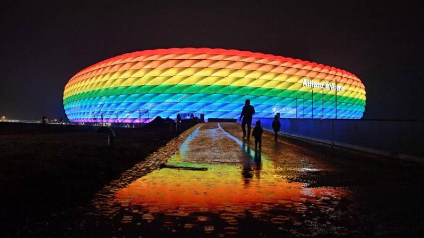 Mesaj pentru Ungaria la EURO 2020: Stadionul din Munchen ar putea fi colorat miercuri în culorile curcubeului...