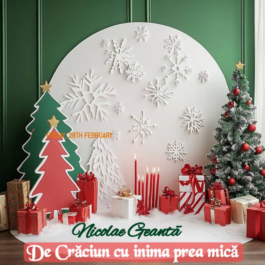 Nicolae Geantă ◉ De Crăciun cu inima prea mică