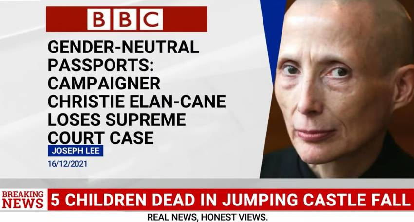 Curtea Supremă din UK a respins cererile de pașapoarte neutre din punct de vedere al genului