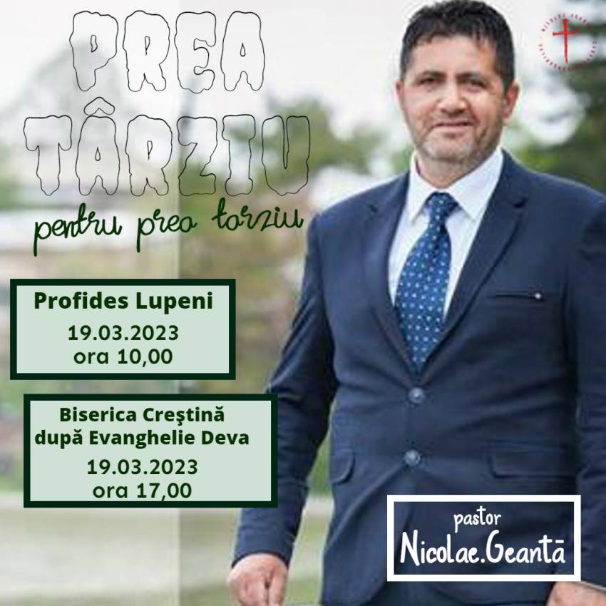 Nicolae Geantă în Hunedoara