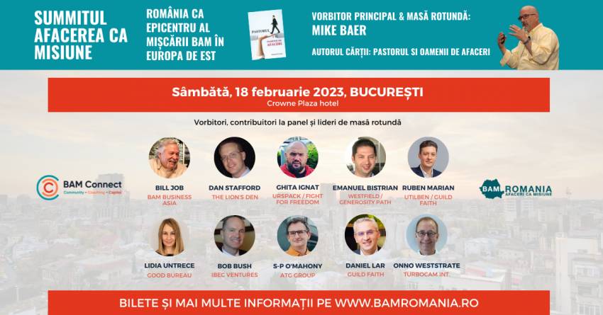 Summit-ul Afaceri ca Misiune la București