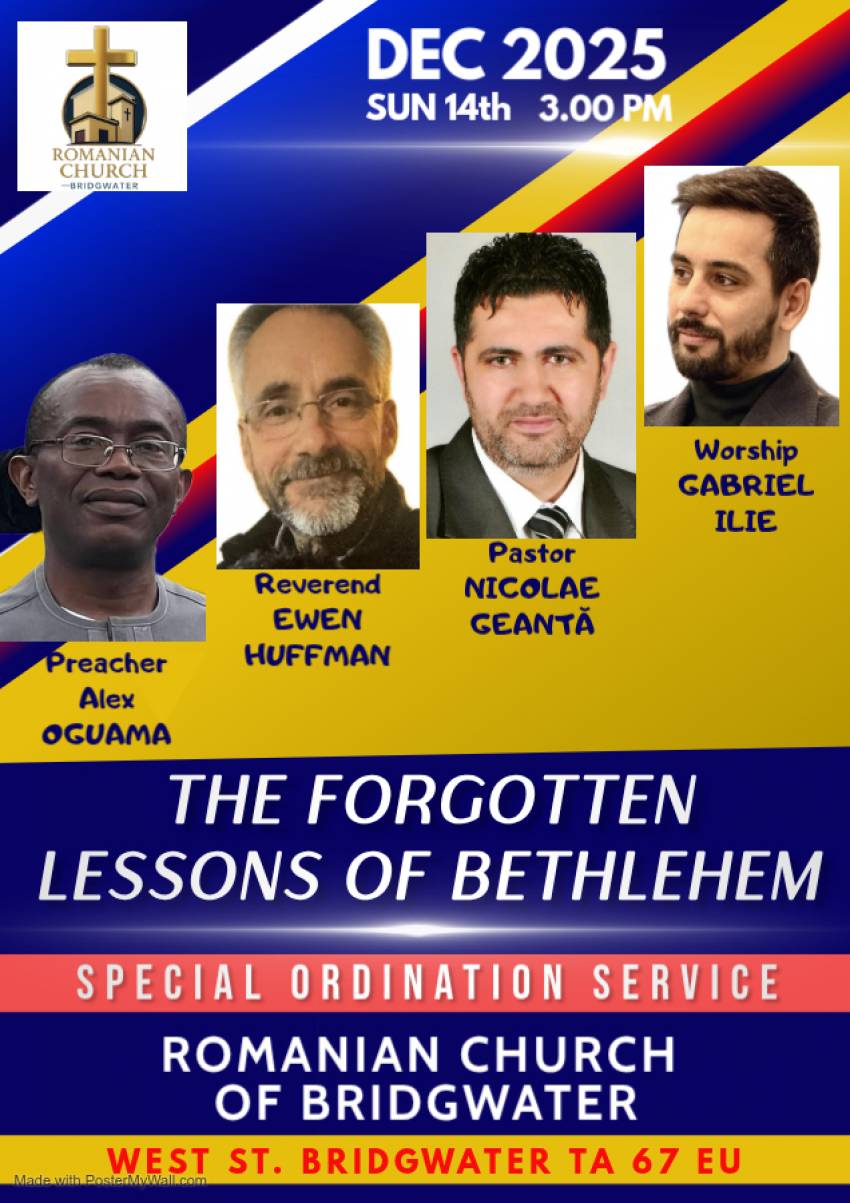 Nicolae Geantă și Ewen Huffman la Bridgwater