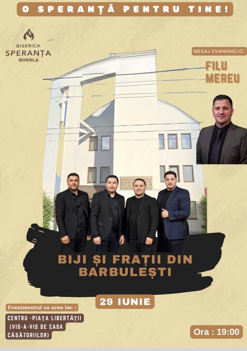 Eveniment evanghelistic în Piața Libertății Gherla