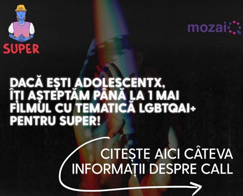 Elevii de liceu, invitați să realizeze filme despre homosexuali în cadrul Festivalului „Super”. Kaufland România, sponsor principal