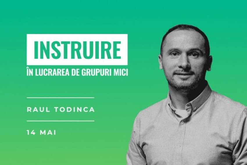 Instruire grupuri mici la Biserica Harvest Arad