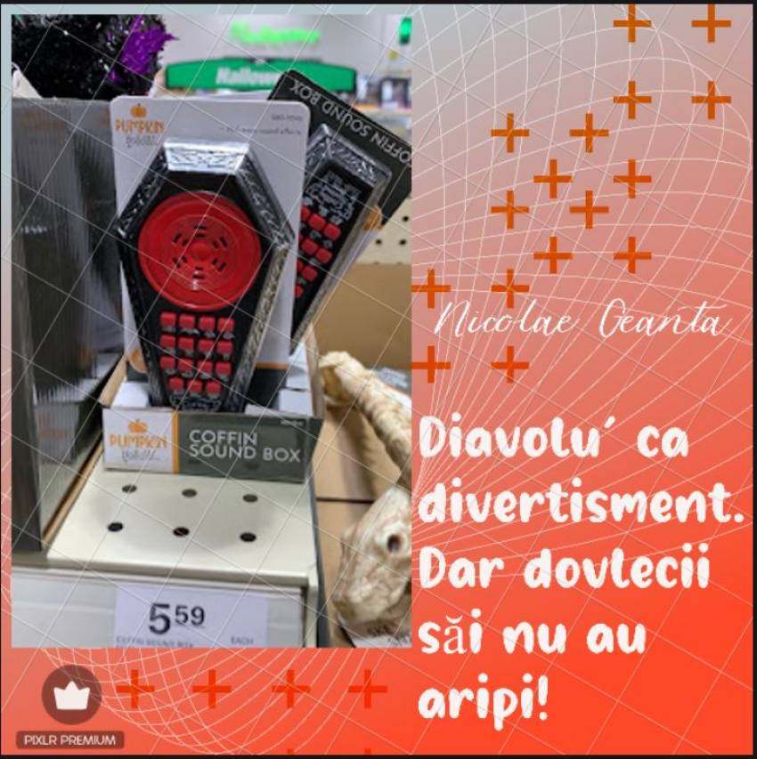 Nicolae Geantă ◉ Diavolu’ ca divertisment. Dar dovlecii săi nu au aripi! 