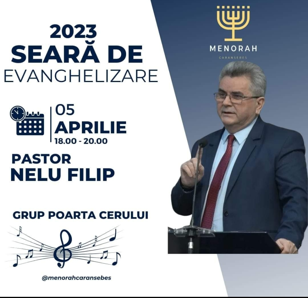 Nelu Filip la Biserica Menorah Caransebeș