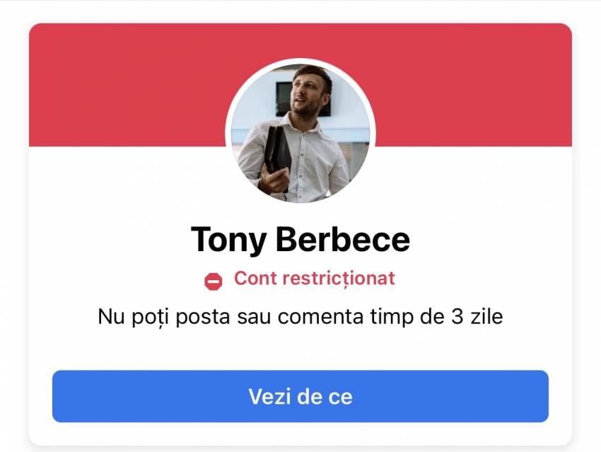 Tony Berbece ◉ Ei ne vandalizează Bisericile, iar noi n-avem voie nici să comentăm…