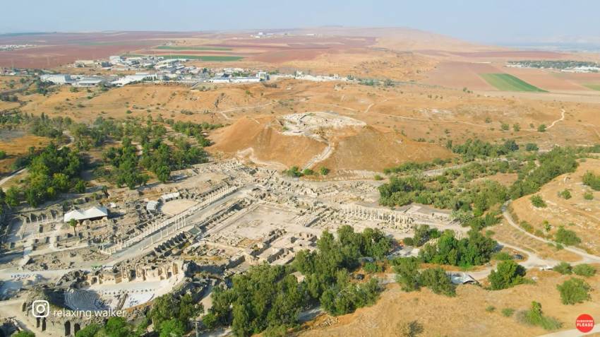 Israel, 6000 de ani de istorie. Parcul Național Beit She'an