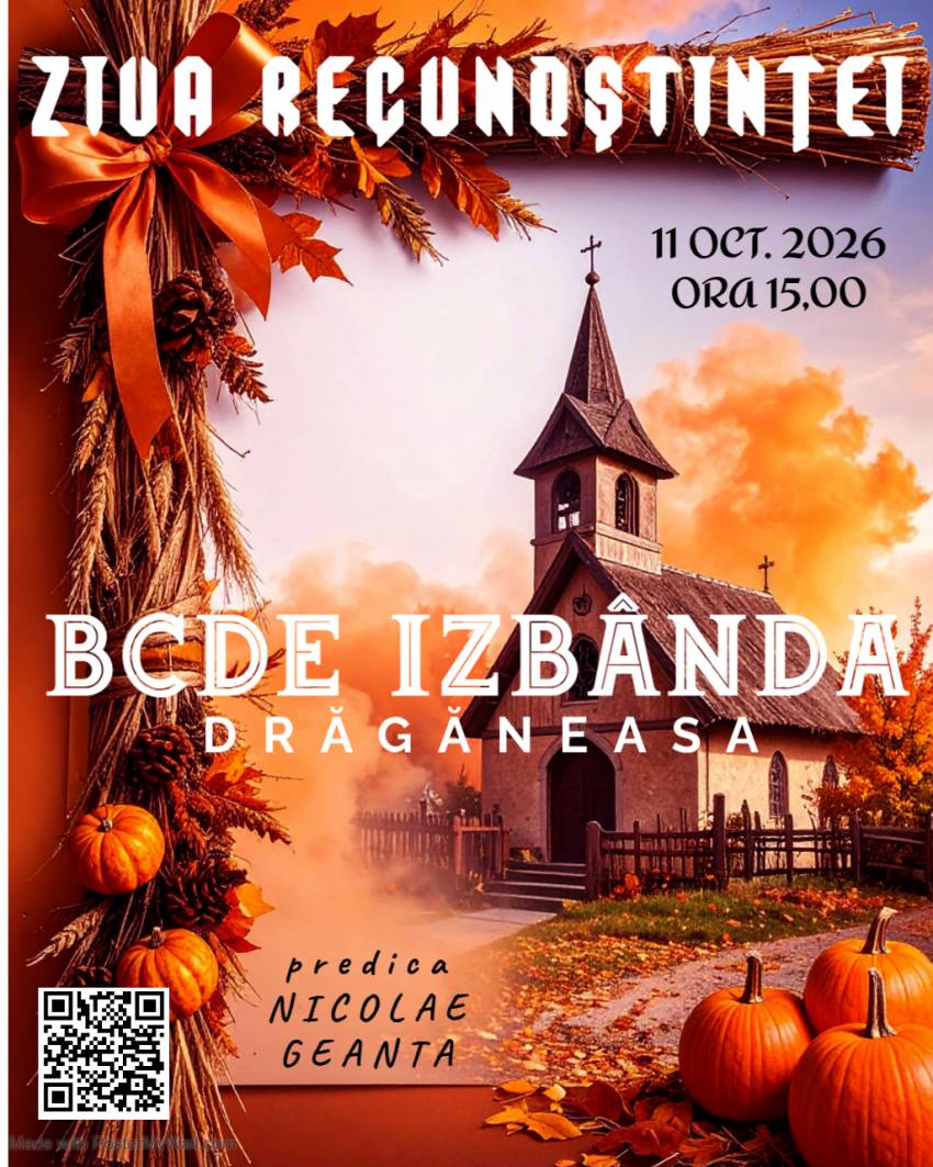 Ziua Recunoștinței la Biserica Izbânda Drăgăneasa