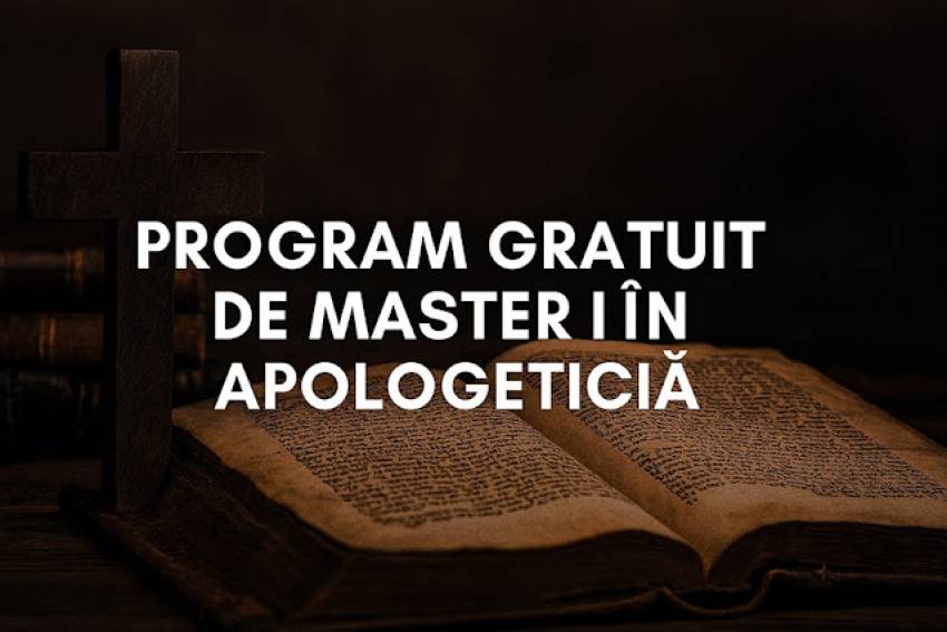 Institutul Vox Dei lansează Programul de Master în Apologetică