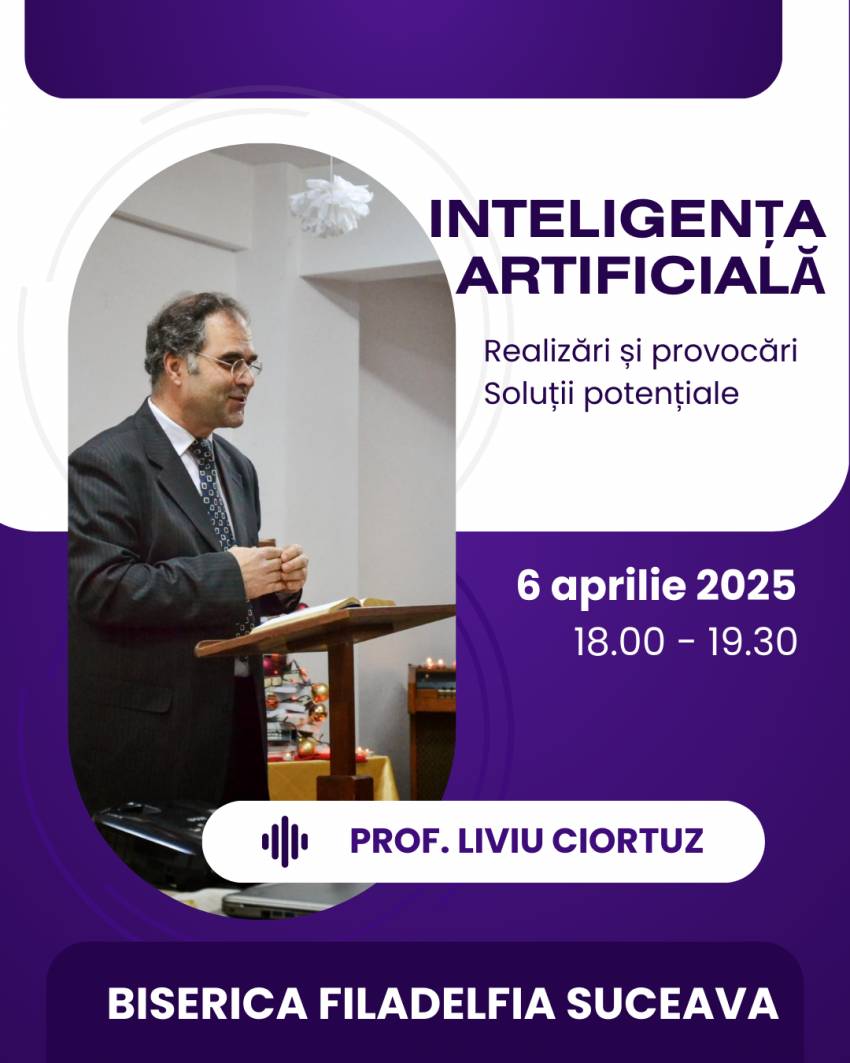 Liviu Ciortuz la Biserica Filadelfia Suceava