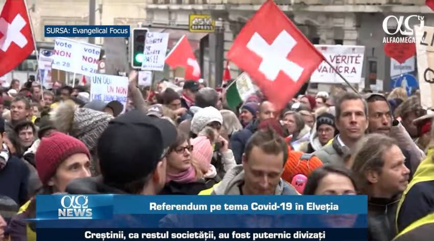 La referendumul pe tema restricțiilor, creștinii din Elveția au fost puternic divizați | AO NEWS