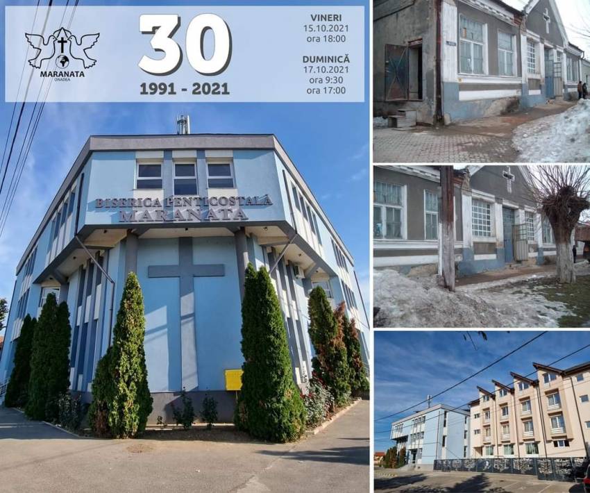 Aniversare 30 de ani la Biserica Maranata Oradea