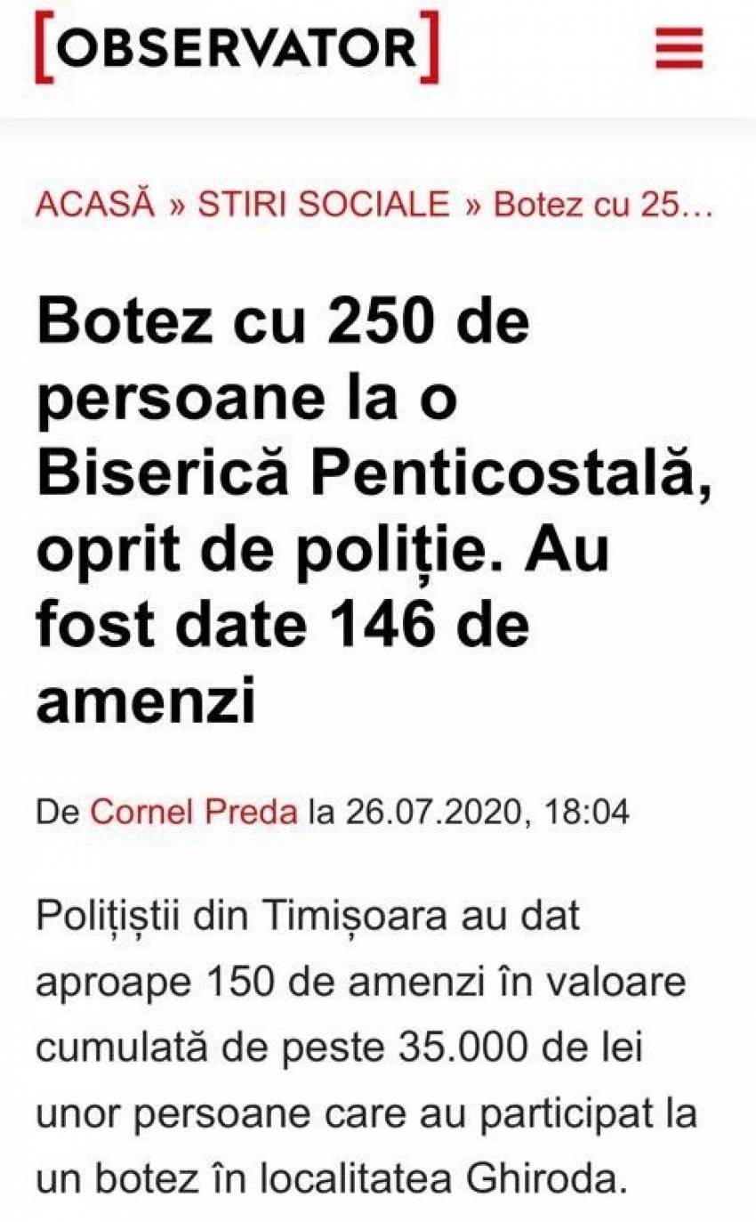 Nelu Filip ◉ Abuzul autorităților demonstrează că Biserica nu este acasă în această lume și că deranjează...
