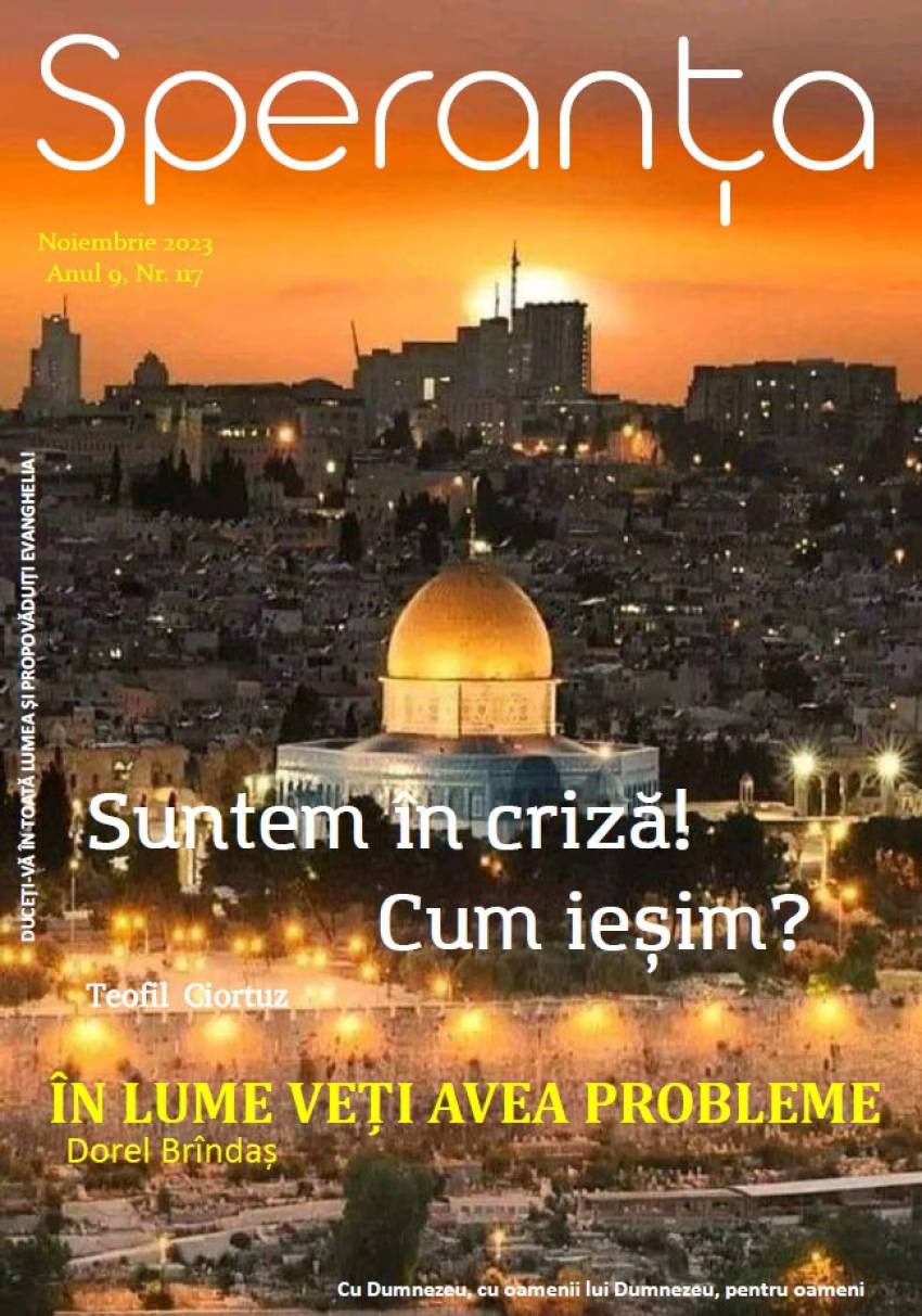 Revista Creștină Speranța din Australia ◉ Noiembrie 2023