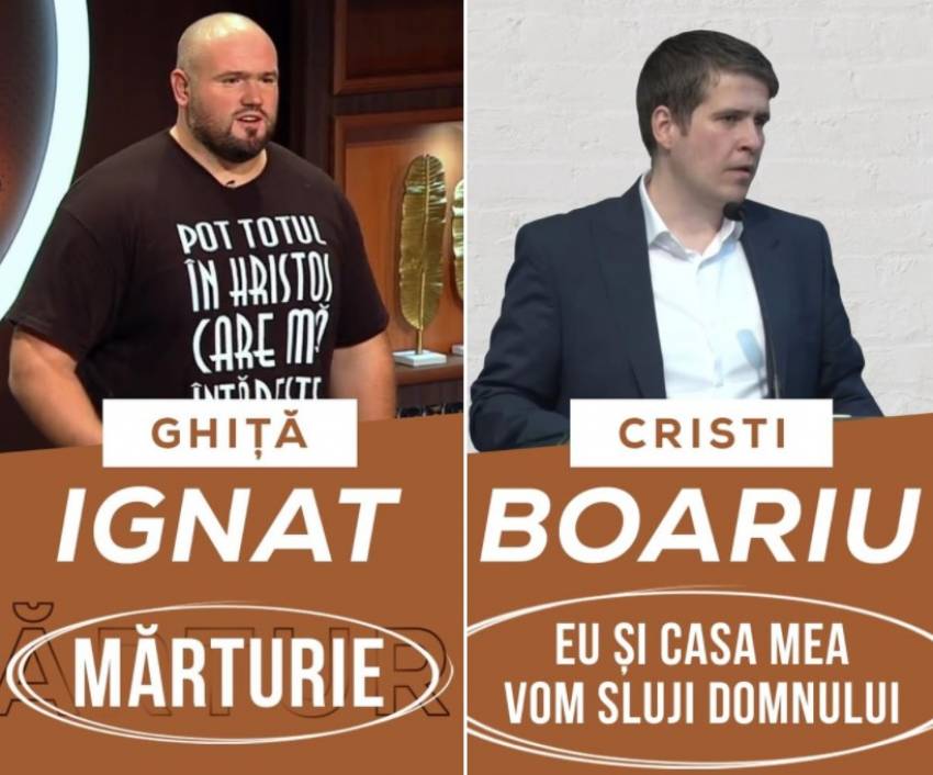 Ghiță Ignat și Cristi Boariu la Biserica Filadelfia Oradea