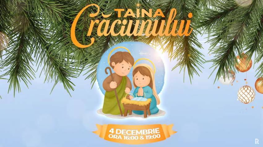 Florin Ianovici ◉ Taina Crăciunului ⎟ Eveniment spectacol la Palatul Copiilor