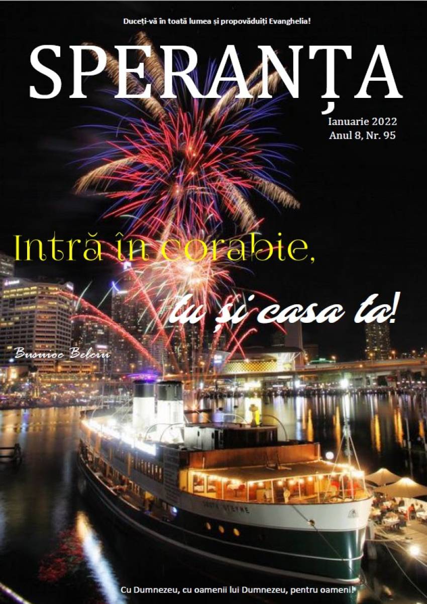 Revista Creștină Speranța din Australia ◉ Ianuarie 2022