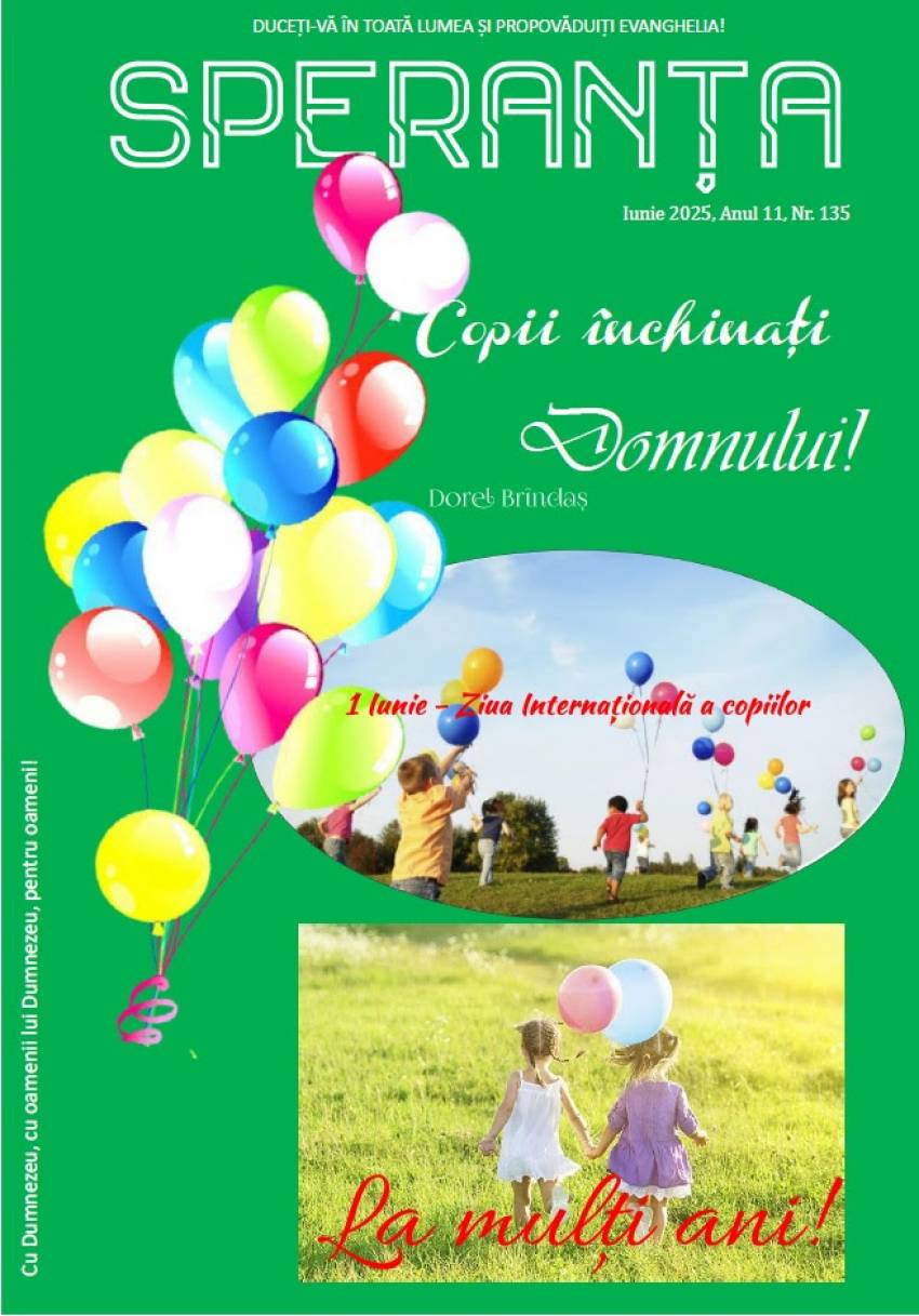Revista Creștină Speranța din Australia ◉ Iunie 2025