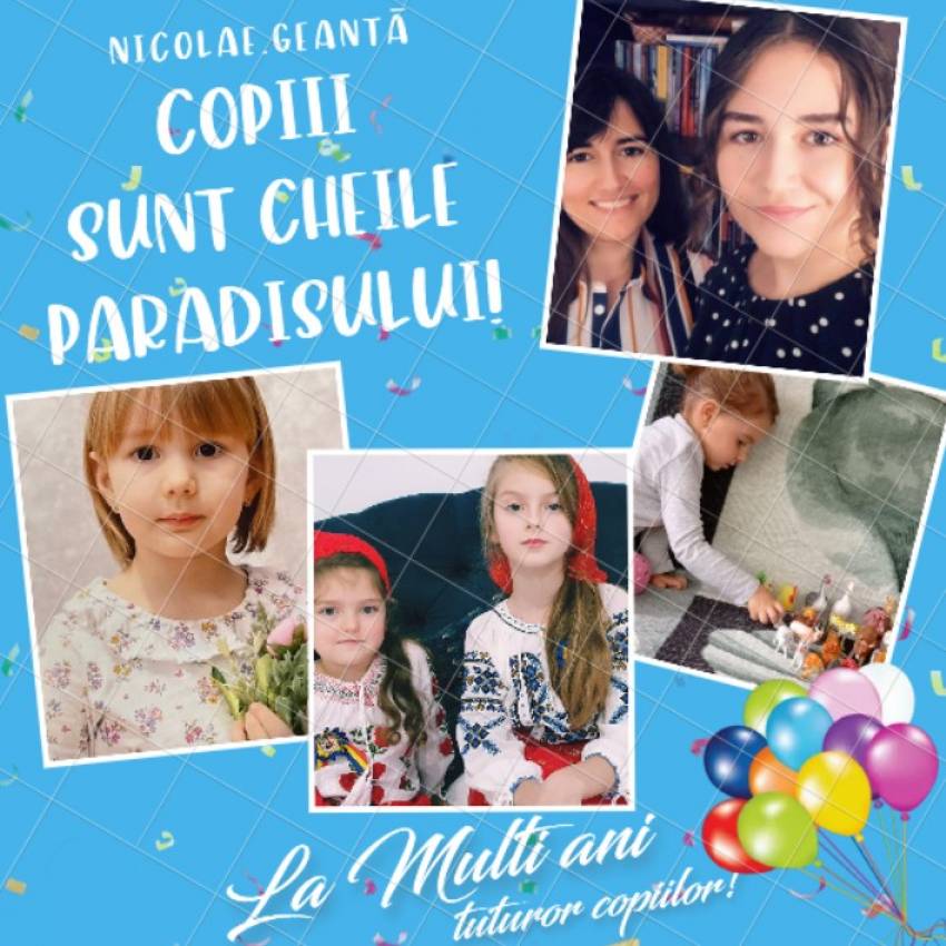 Nicolae Geantă ◉ Copiii sunt cheile Paradisului!