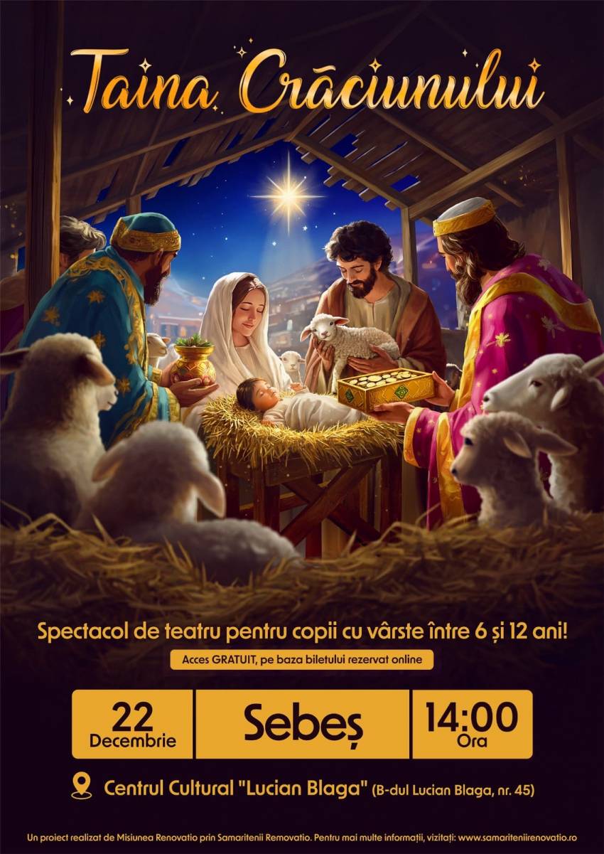 „Taina Crăciunului” la Sebeș
