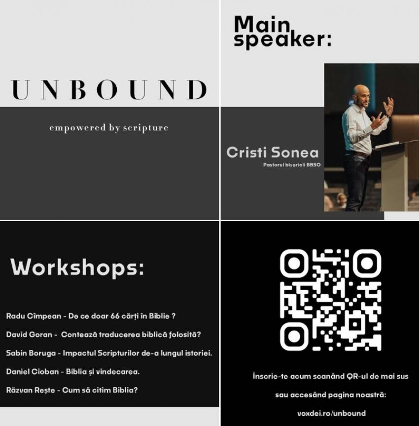 Conferința UNBOUND la Sibiu