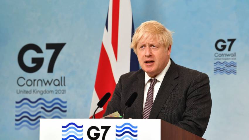 „Nebunul zice în inima lui: nu există Dumnezeu” declară Boris Johnson la întâlnirea G7 (VIDEO)