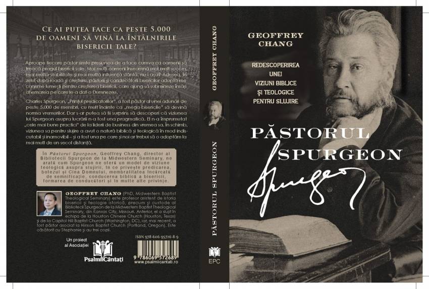 O nouă carte despre Spurgeon se află deja la tipar
