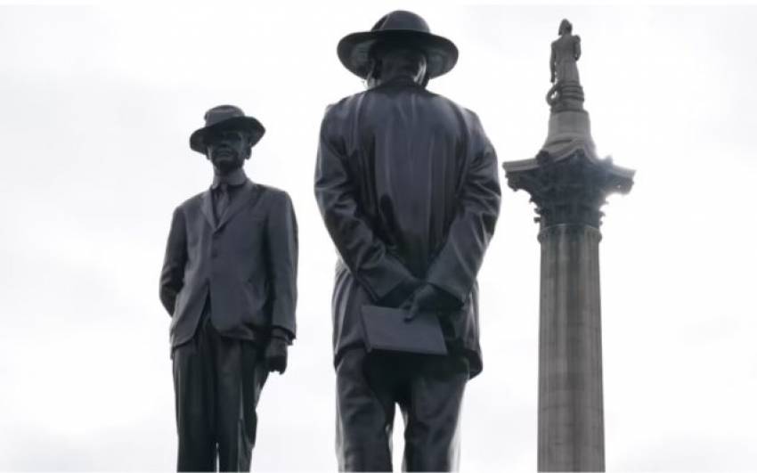 O sculptură care îl reprezintă pe pastorul baptist John Chilembwe a fost dezvelită în piaţa Trafalgar Square din Londra
