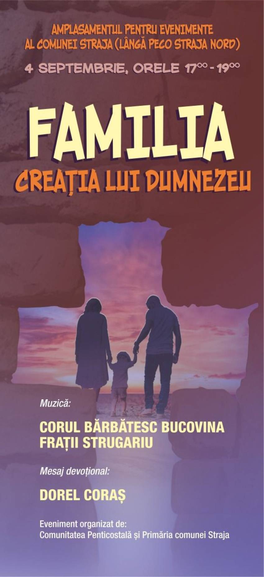 Eveniment pro-familie la Straja, județul Suceava