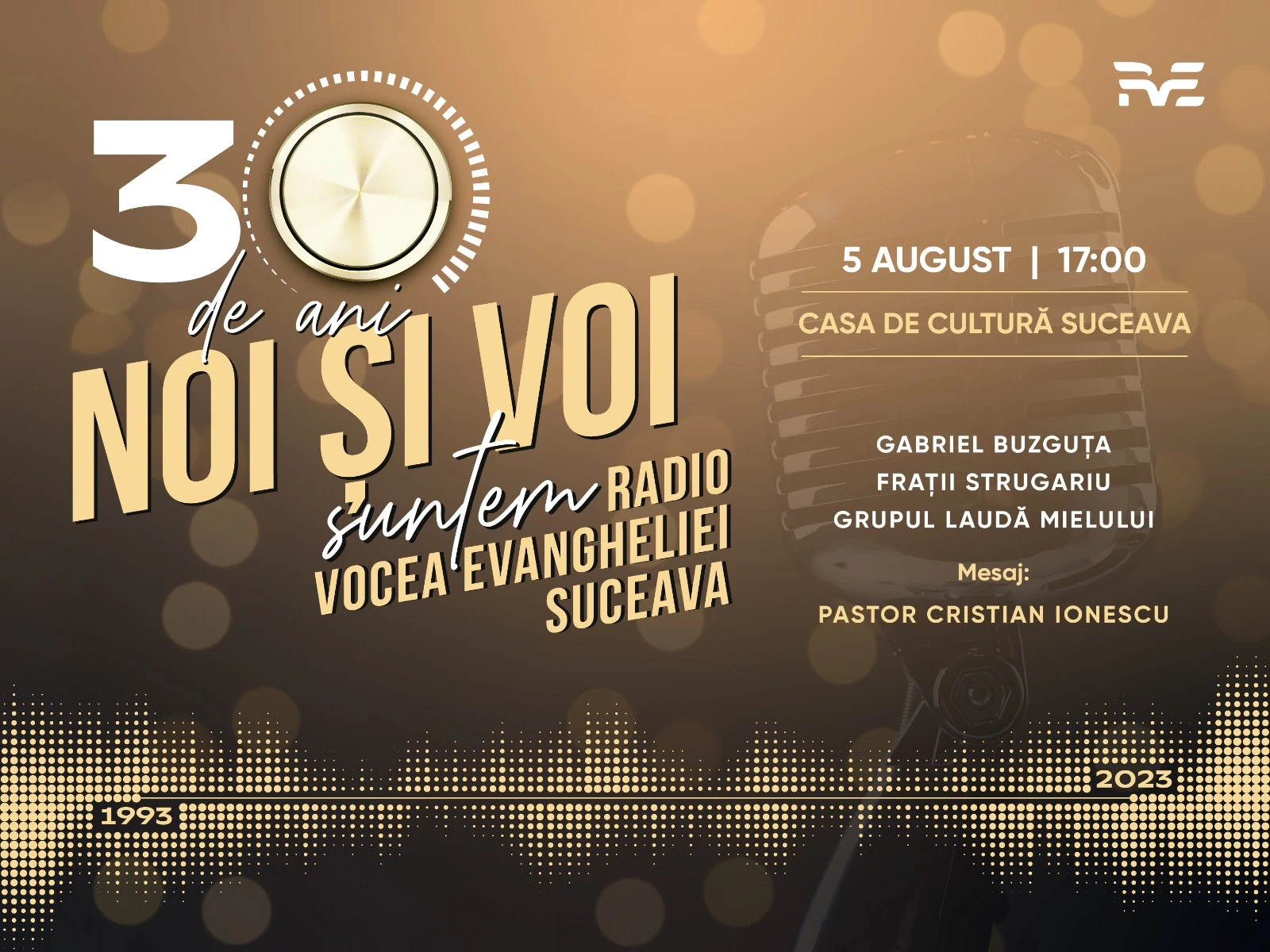 Aniversare 30 de ani la Radio Vocea Evangheliei Suceava