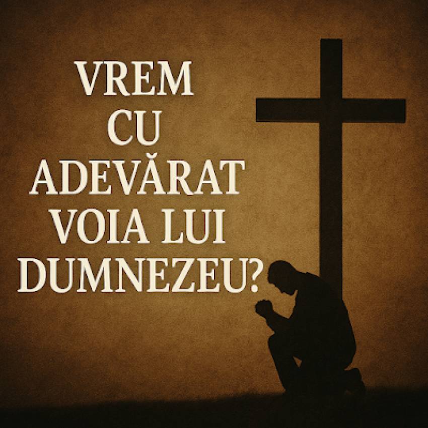 Oare chiar dorim să se facă voia lui Dumnezeu?