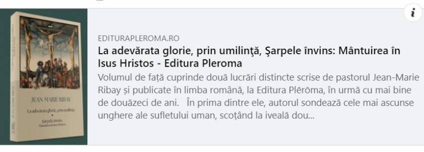 Noutate editorială: 