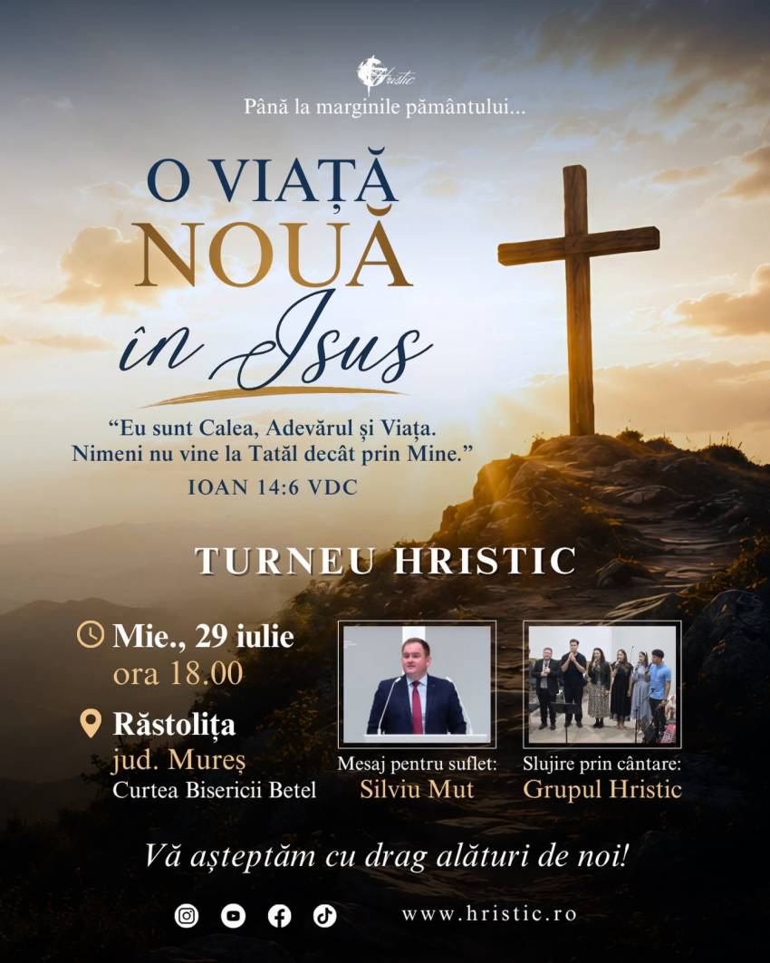 Misiunea Hristic la Răstolița, județul Mureș